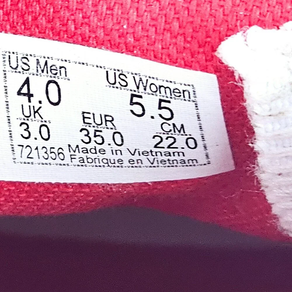 Vans Where's Waldo? Limited Edition Slip-on Shoes, W5.5, M4, K4, NWT - Picture 6 of 8